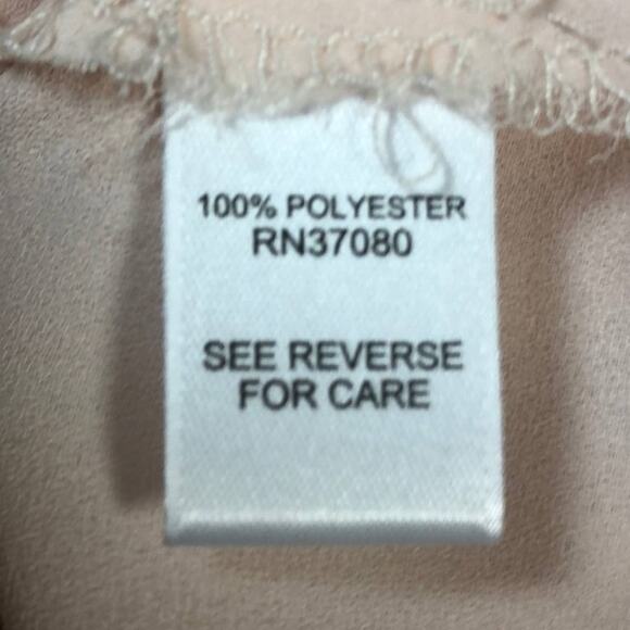 Cato Blush Blouse 3/4 Bell Sleeves Size M - Picture 9 of 11